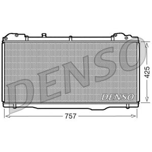 Radiador, arrefecimento do motor DENSO DRM23023