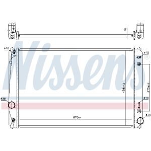 Radiator, motorkoeling NISSENS 646928