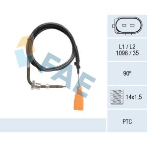 Abgastemperatursensor FAE 68117