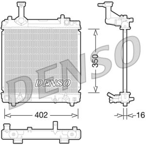 Arrefecedor do motor DENSO DRM47027