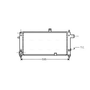 Arrefecedor do motor AVA COOLING OLA2054