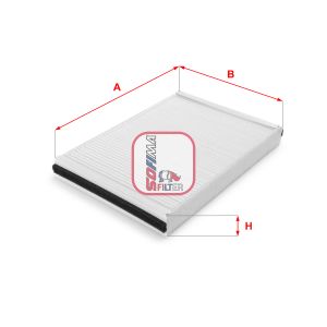 Filtro, aire habitáculo SOFIMA S 3047 C