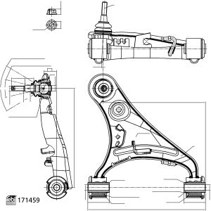 Suspensão da roda FEBI BILSTEIN 185763