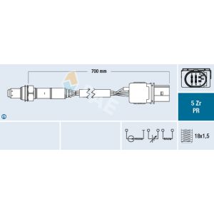 Sonda Lambda FAE 75034