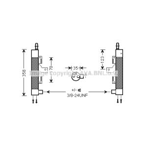 Secador, aire acondicionado AVA COOLING VOD153 AVA