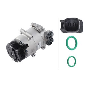 Compressor, ar condicionado HELLA 8FK 366 200-601