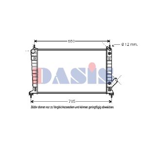 Motorkühler AKS DASIS 190300N