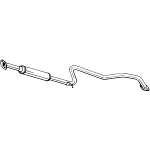 Silenziatore centrale BOSAL 285-519