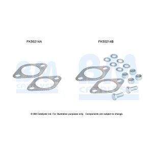 Kit de montagem, tubo de escape BM CATALYSTS FK50214