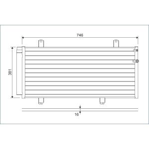 Condenseur (climatisation) VALEO 822584