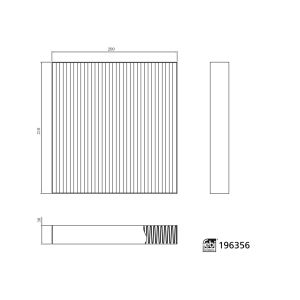 Innenraumfilter FEBI 196356