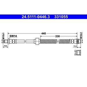 Remleiding ATE 24.5111-0446.3
