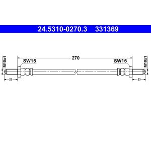 Remleiding ATE 24.5310-0270.3