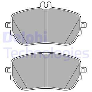 Bremsbelagsatz DELPHI LP3485, Vorne