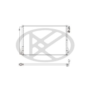 A/C-kondensor KOYORAD CD420603
