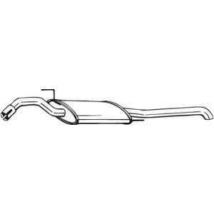 Endschalldämpfer BOSAL 279-461