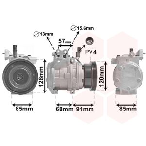 Compressor, ar condicionado VAN WEZEL 8300K145
