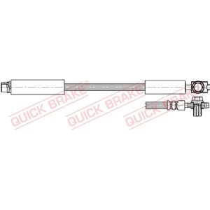 Bremsschlauch QUICK BRAKE 50.402X