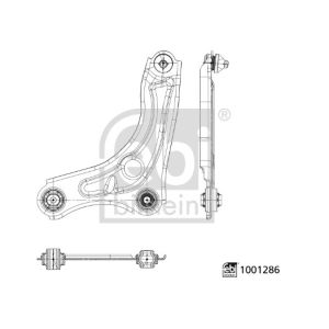 Pyöränripustus FEBI BILSTEIN 1001286