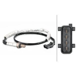 Sensor Lambda HELLA 6PA 358 103-201