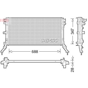 Arrefecedor do motor DENSO DRM23039