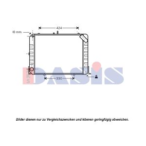 Motorkühler AKS DASIS 210188N