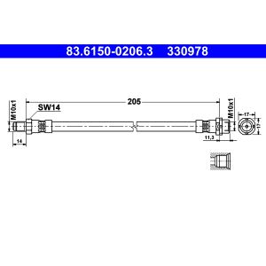 Remleiding ATE 83.6150-0206.3