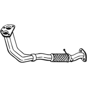 Tubo de escape BOSAL 850-005