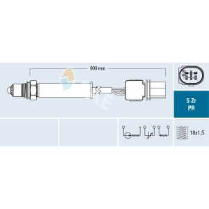 Sensor Lambda FAE 75134