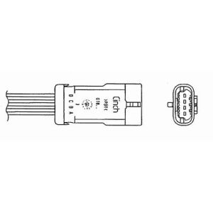 Sonda lambda NTK 0380