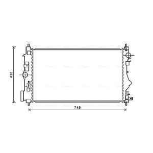 Motorkühler AVA COOLING OL2599