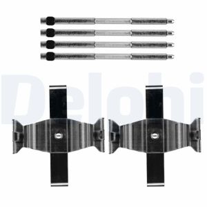 Kit de acessórios, pastilhas de travão DELPHI LX0851