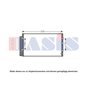 A/C-kondensor AKS DASIS 352021N