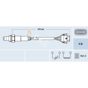 Sonda lambda FAE 77304