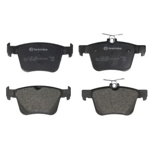 Conjunto de pastilhas de travão BREMBO P 85 125, atrás