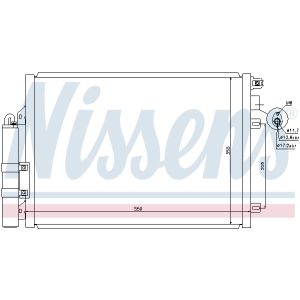 Condenseur (climatisation) NISSENS 940074