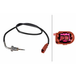 Abgastemperatursensor HELLA 6PT 358 226-471