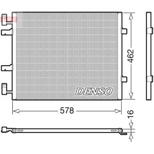A/C-kondensor DENSO DCN20041