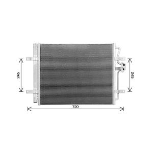 A/C-kondensor AVA COOLING VN5433D