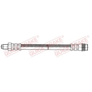 Tubo do travão flexível traseiro, esquerdo QUICK BRAKE 32.059