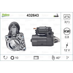 Starter VALEO 432643