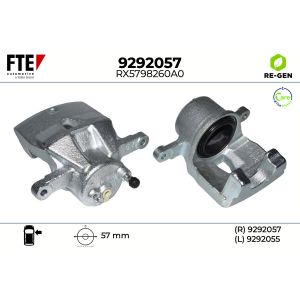 Étrier de frein FTE 9292057