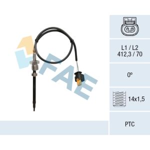 Abgastemperatursensor FAE 68039