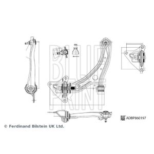 Radaufhängung BLUE PRINT ADBP860197