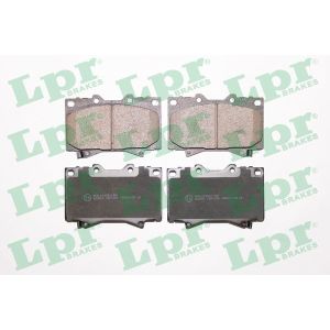 Bremsbelagsatz, Scheibenbremse LPR 05P1050