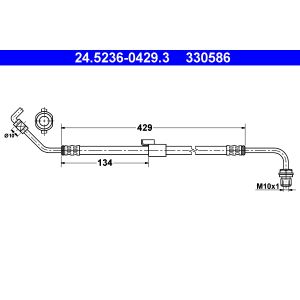 Flexible de frein ATE 24.5236-0429.3
