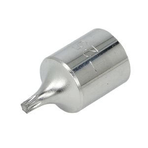 Ponta de chave de encaixe com furo de 1/2" TORX HANS 4014T25