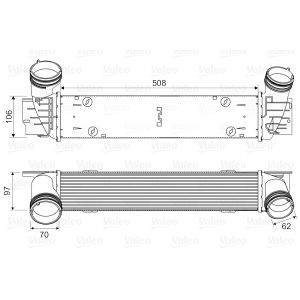 Intercooler VALEO 818594