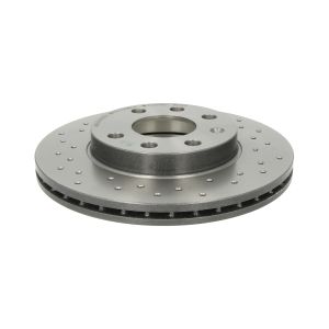 Disco freno BREMBO 0986351X anteriore, gelocht, ventilato, perforato, 1 pezzo