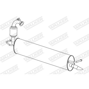 Endschalldämpfer WALKER 24305